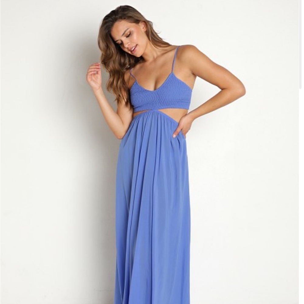 Indah Innocence Maxi Cutaway in Iris